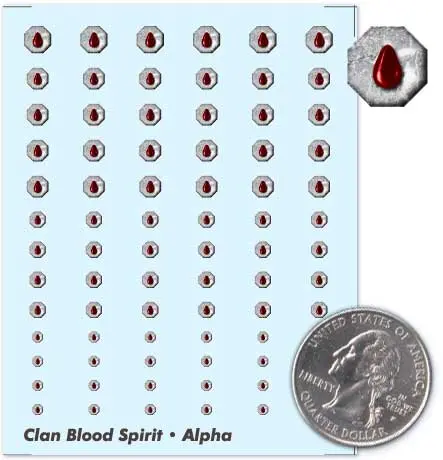 Clan Blood Spirit Alpha Galaxy Decals 1