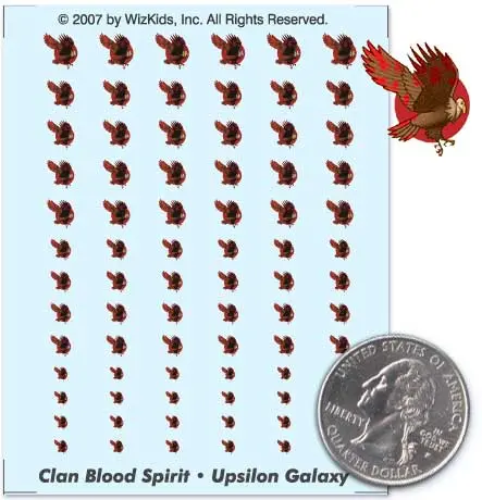 Clan Blood Spirit Upsilon Galaxy Decals 1