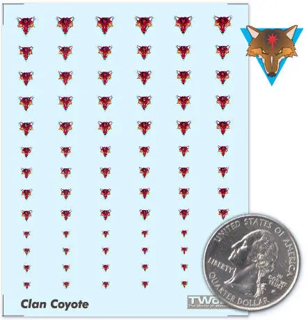 Clan Coyote Decals 1