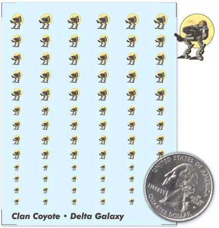 Clan Coyote Delta Galaxy Decals 1
