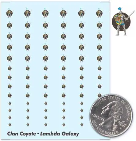 Clan Coyote Lambda Galaxy Decals 1