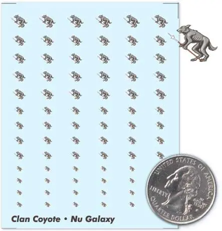 Clan Coyote Nu Galaxy Decals 1