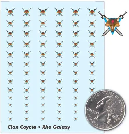 Clan Coyote Rho Galaxy Decals 1