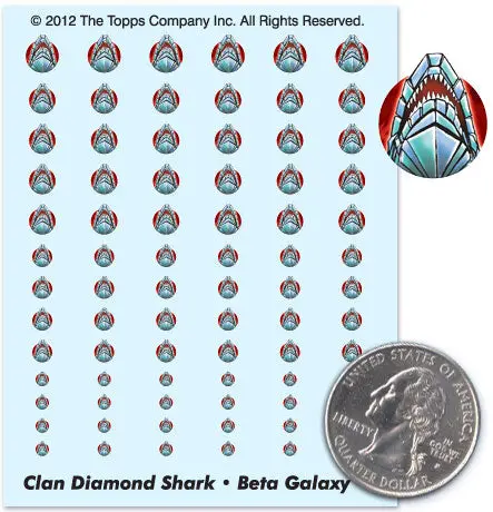 Clan Diamond Shark Beta Galaxy Decals 1