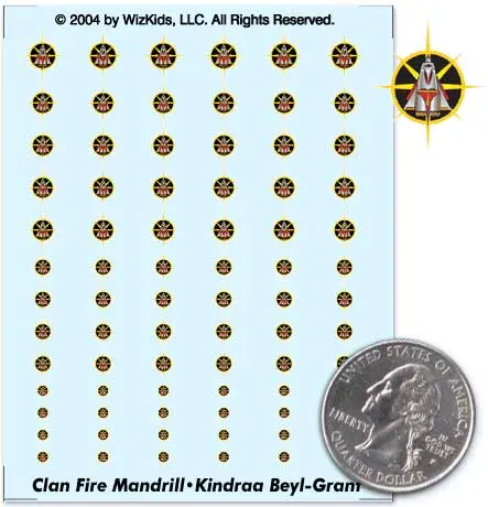 Clan Fire Mandrill Beyl-Grant Kindraa Decals 1