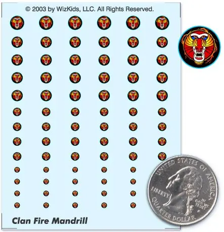 Clan Fire Mandrill Decals 1