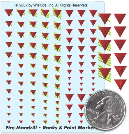 Clan Fire Mandrill Rank And Point Marker Decals 1
