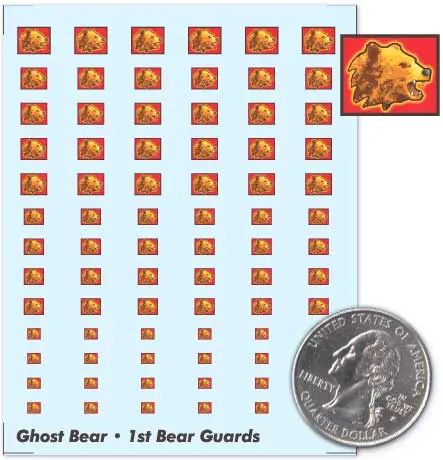 Clan Ghost Bear 1St Bear Guard Decals 1