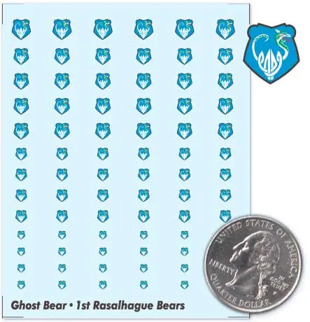 Clan Ghost Bear 1St Rasalhague Bears Decals 1