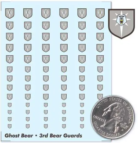 Clan Ghost Bear 3Rd Bear Guard Decals 1