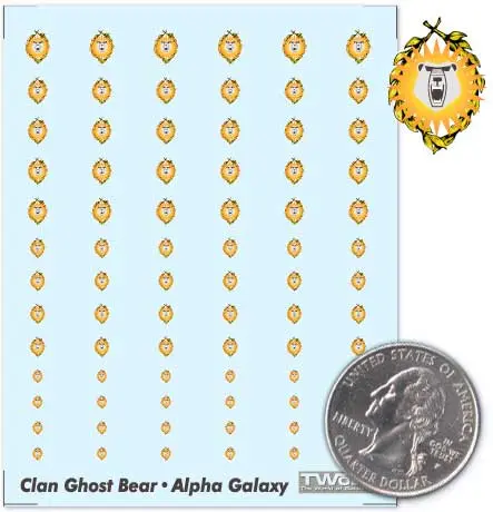 Clan Ghost Bear Alpha Galaxy Decals 1
