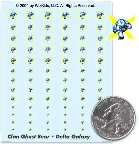 Clan Ghost Bear Delta Galaxy Decals 1