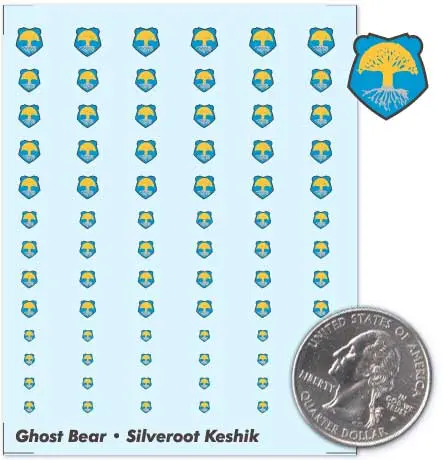 Clan Ghost Bear Silveroot Keshik Galaxy Decals 1