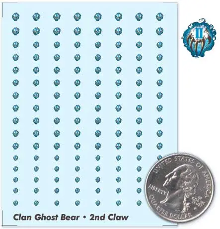 Clan Ghost Bear Zeta 2Nd Claw Decals 1