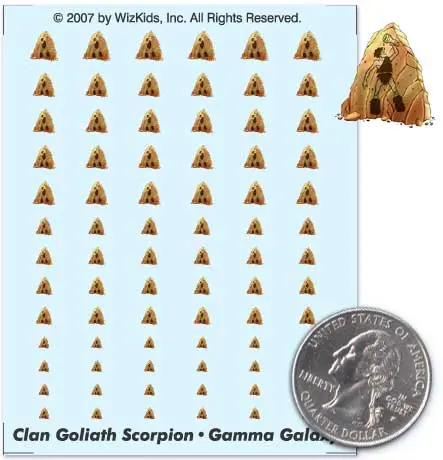 Clan Goliath Scorpion Gamma Galaxy Decals 1