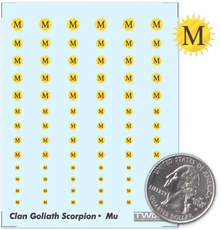 Clan Goliath Scorpion Mu Galaxy Decals 1