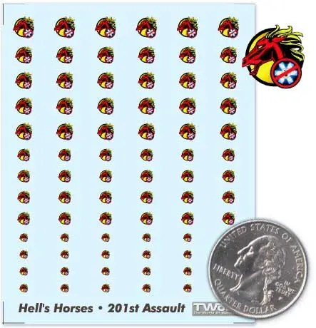 Clan Hells Horses 201St Mechanized Assault Decals 1
