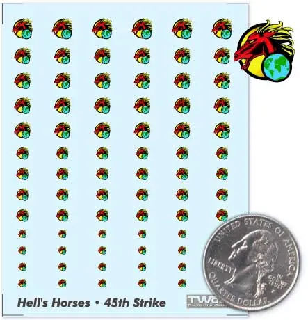 Clan Hells Horses- 45Th Mechanized Strike Decals 1