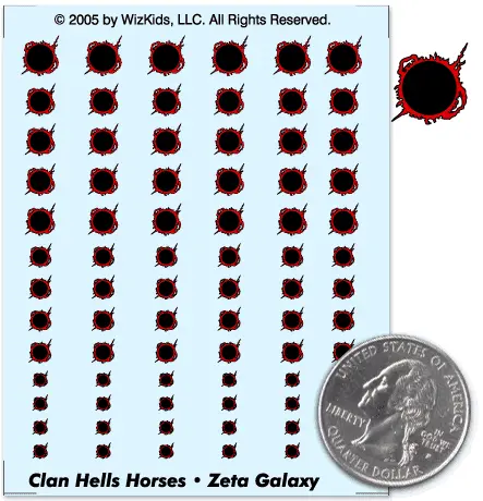 Clan Hells Horses- Zeta Galaxy Decals 1