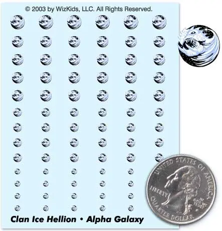 Clan Ice Hellion Alpha Galaxy Decals 1