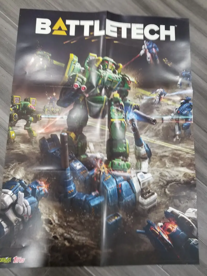 Clan Invasion Ks Poster- Box Cover/Mechwarrior 1