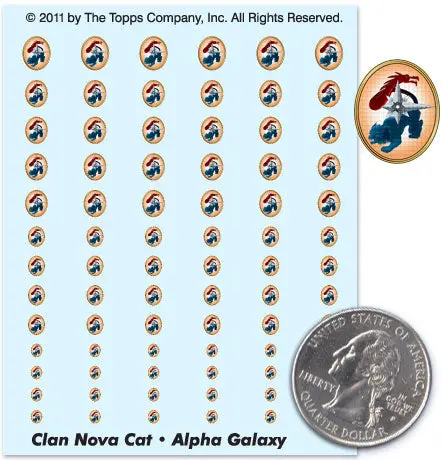 Clan Nova Cat Alpha Galaxy (New) Decals 1