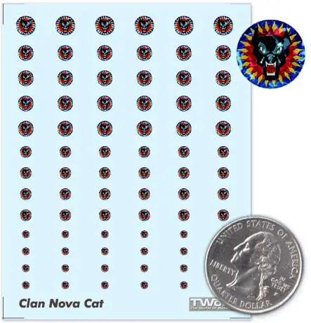 Clan Nova Cat Decals 1