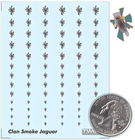 Clan Smoke Jaguar Decals 1