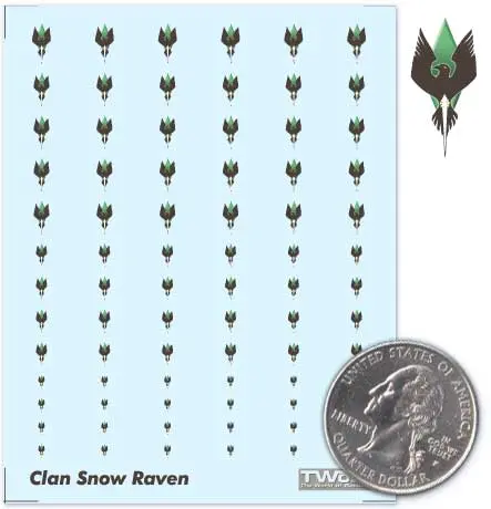 Clan Snow Ravens Decals 1