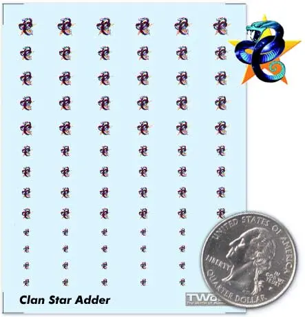 Clan Star Adder Decals 1