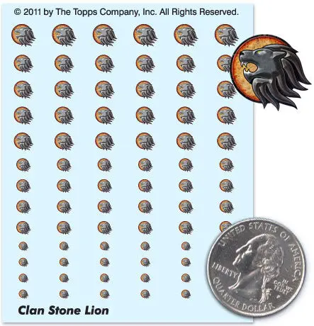 Clan Stone Lion Decals 1