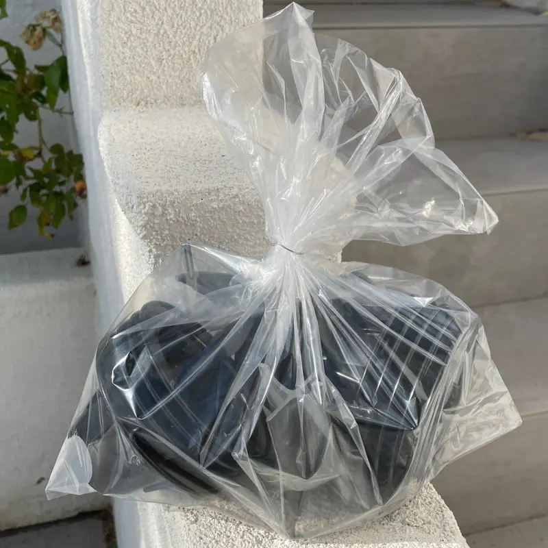 Clear Poly Bags - 12" X 15", 1 Mil Thick, Food Grade Plastic 1