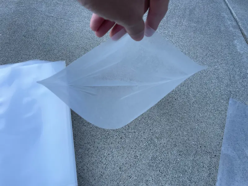 Clear Poly Bags | Two Sizes - 9" X 12" & 10" X 10" | Industrial Grade Polyethylene Film | Food Grade Plastic Compliant With Fda & Usda | 100% Recyclable 3