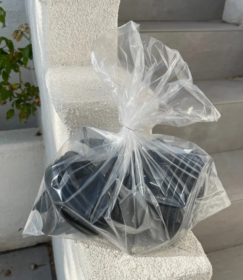Clear Poly Bags | Two Sizes - 9" X 12" & 10" X 10" | Industrial Grade Polyethylene Film | Food Grade Plastic Compliant With Fda & Usda | 100% Recyclable 5