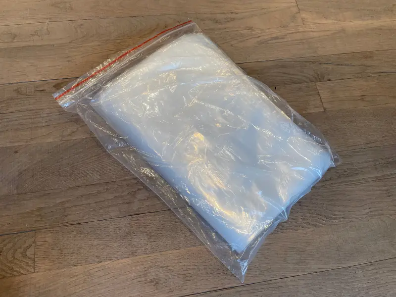 Clear Poly Bags | Two Sizes - 9" X 12" & 10" X 10" | Industrial Grade Polyethylene Film | Food Grade Plastic Compliant With Fda & Usda | 100% Recyclable 9