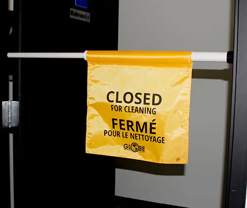 "Closed For Cleaning" Sign 1