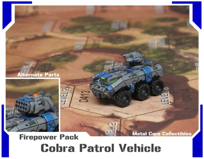 Cobra Patrol Vehicle- Firepower 1
