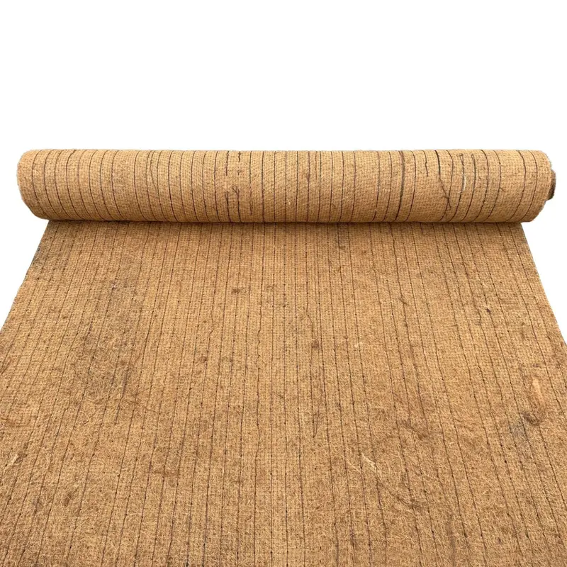 Coconut Blanket - Erosion Control (Biodegradable) - Steep Slopes (1:1) - Lasts 2-5 Yr (7.5 Ft X 120 Ft) 1