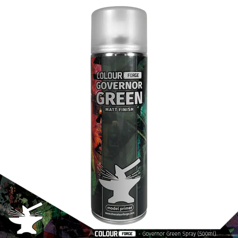 Colour Forge Spray: Governor Green (500Ml) 1
