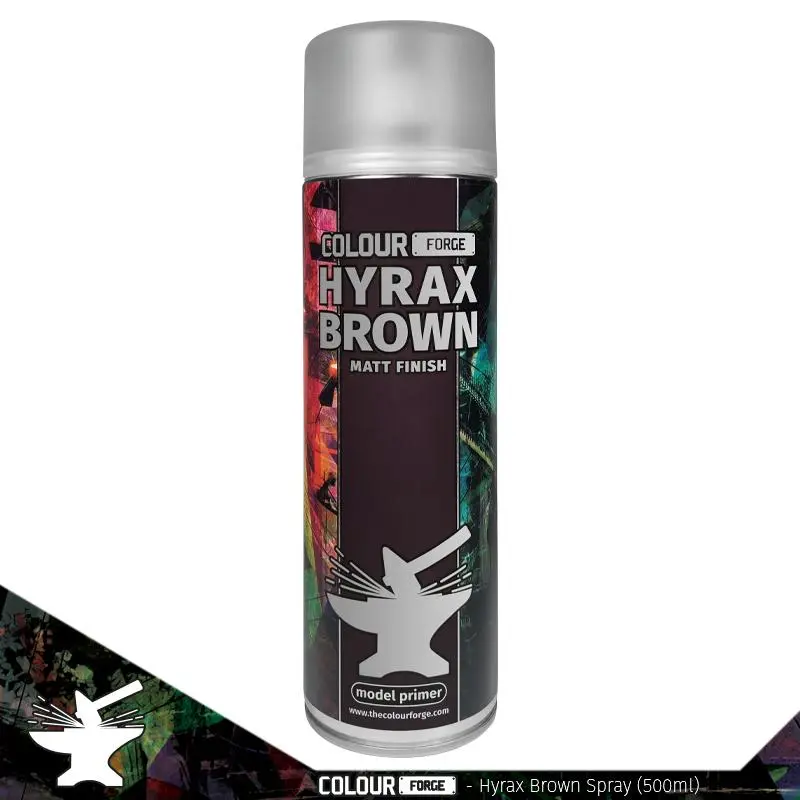 Colour Forge Spray: Hyrax Brown (500Ml) 1