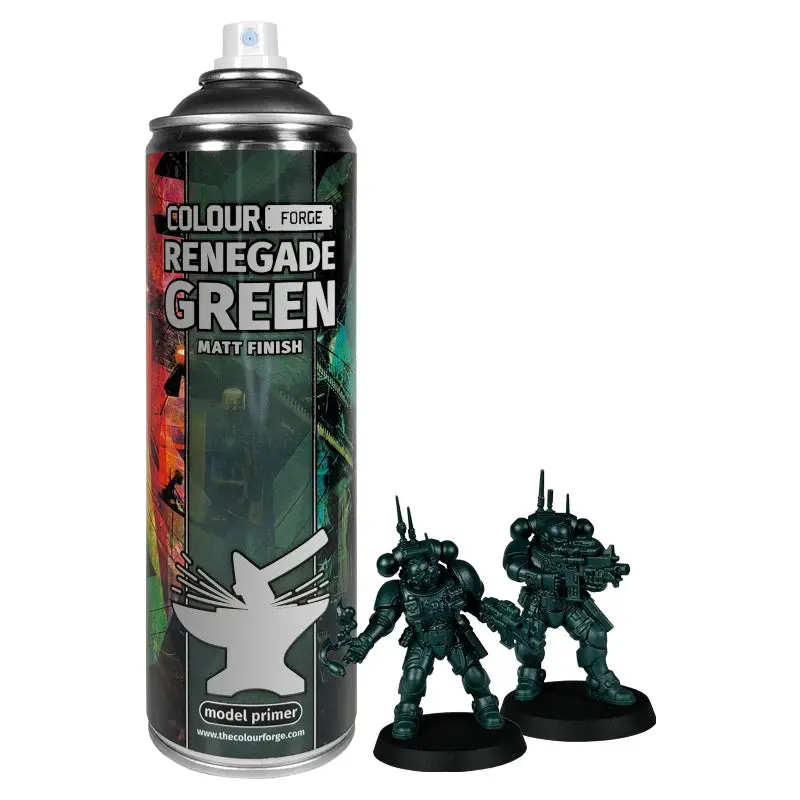 Colour Forge Spray: Renegade Green (500Ml) 2
