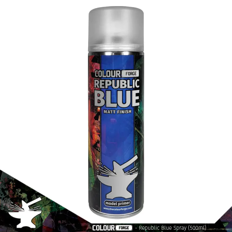 Colour Forge Spray: Republic Blue (500Ml) 1