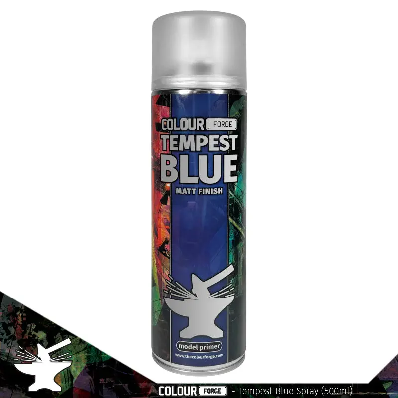 Colour Forge Spray: Tempest Blue (500Ml) 1