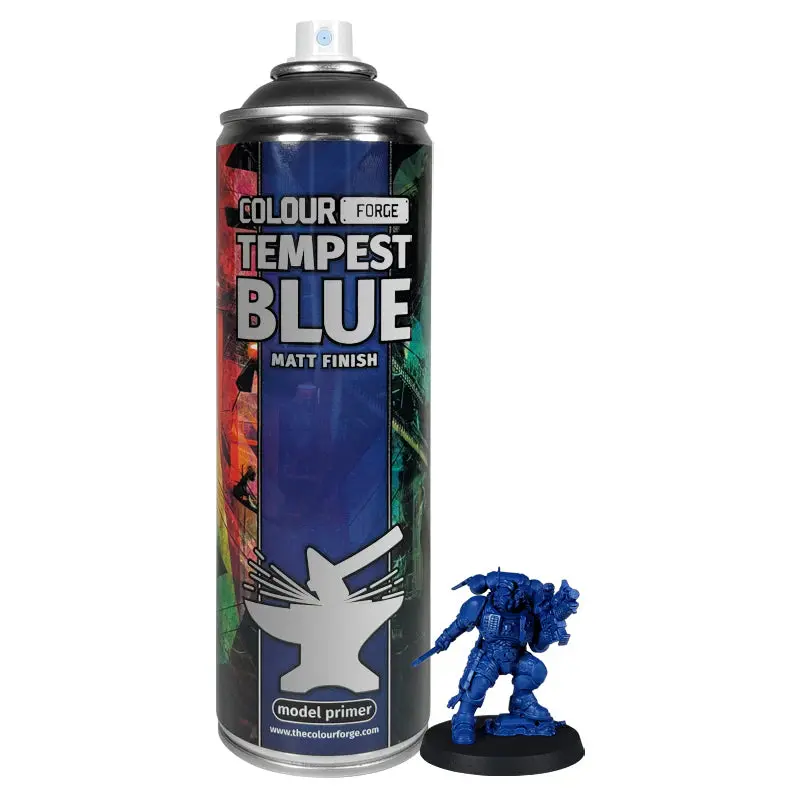 Colour Forge Spray: Tempest Blue (500Ml) 2