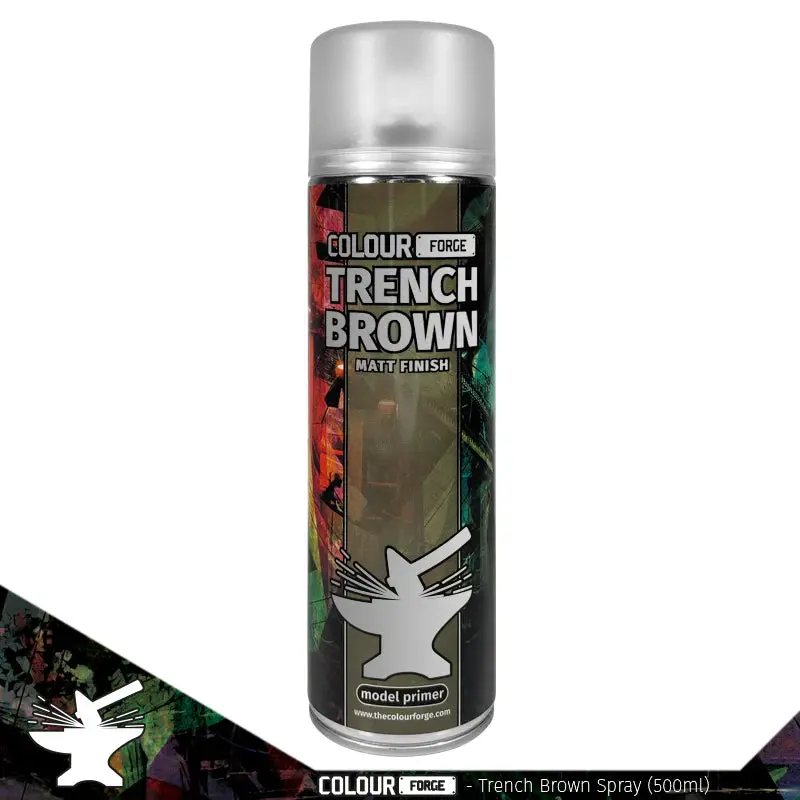 Colour Forge Spray: Trench Brown (500Ml) 1