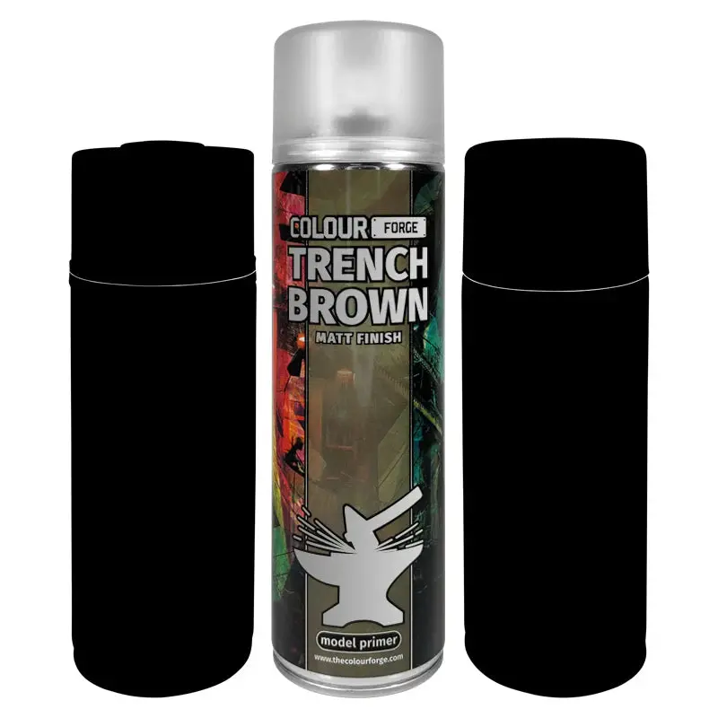 Colour Forge Spray: Trench Brown (500Ml) 2