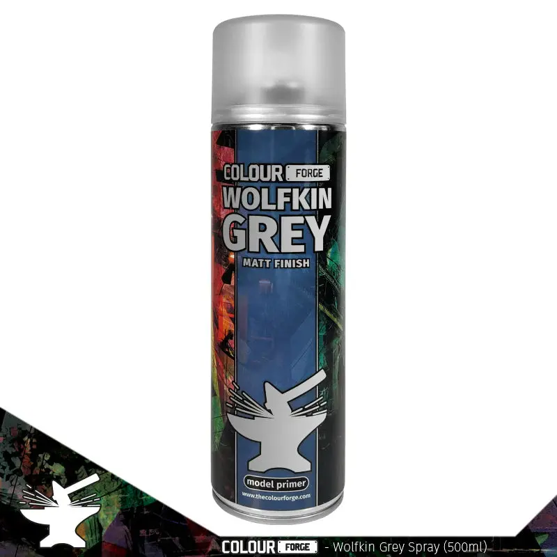 Colour Forge Spray: Wolfkin Grey (500Ml) 1