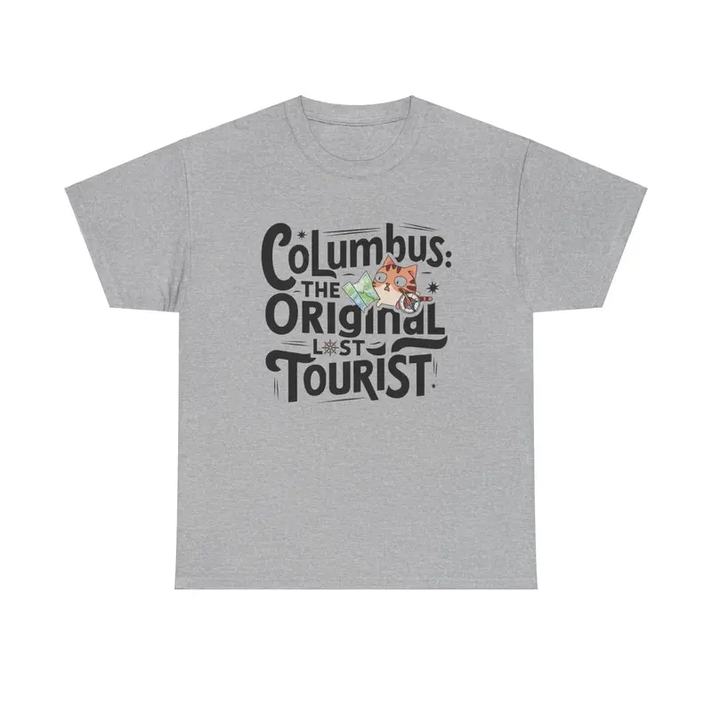 Columbus The Original Lost Tourist Cotton Tee 10