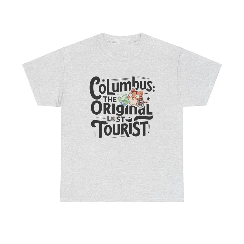 Columbus The Original Lost Tourist Cotton Tee 6