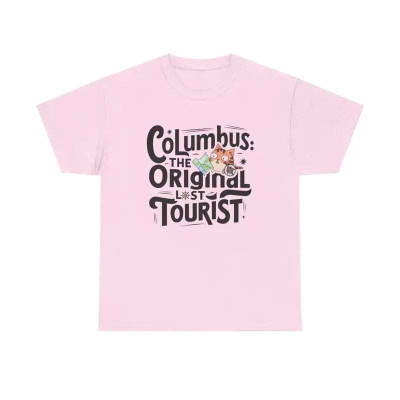 Columbus The Original Lost Tourist Cotton Tee 8